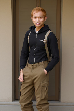 Nepalese adult male with  ginger hair