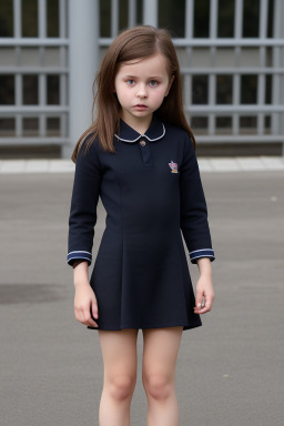 Russian child female with  brown hair