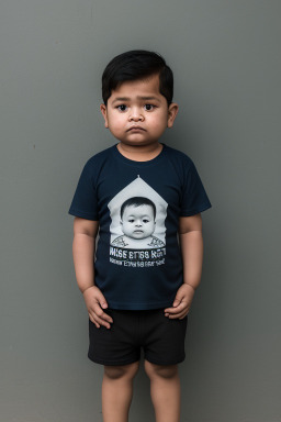 Nepalese infant boy with  ginger hair