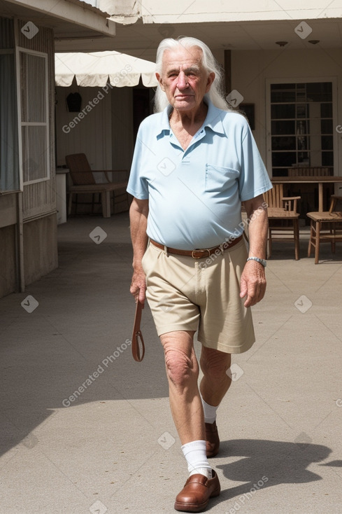 Uruguayan elderly male with  white hair