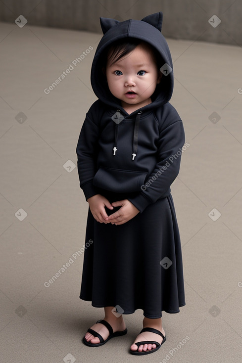 Mongolian infant girl 