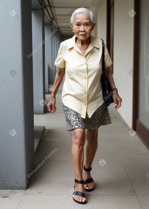 Filipino elderly female 