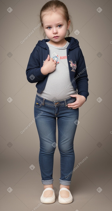 Caucasian infant girl 