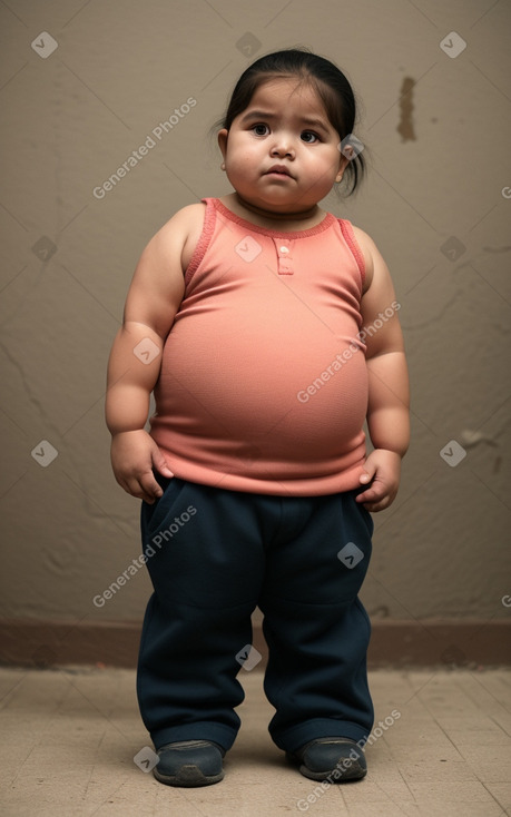 Peruvian infant girl 