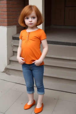 Georgian infant girl with  ginger hair