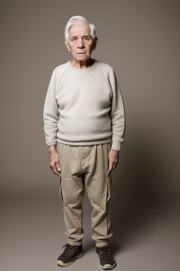 Paraguayan elderly male with  white hair