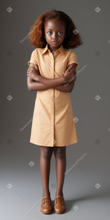 Child female with  ginger hair