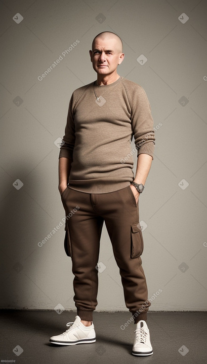 Belgian 45 years male with  brown hair