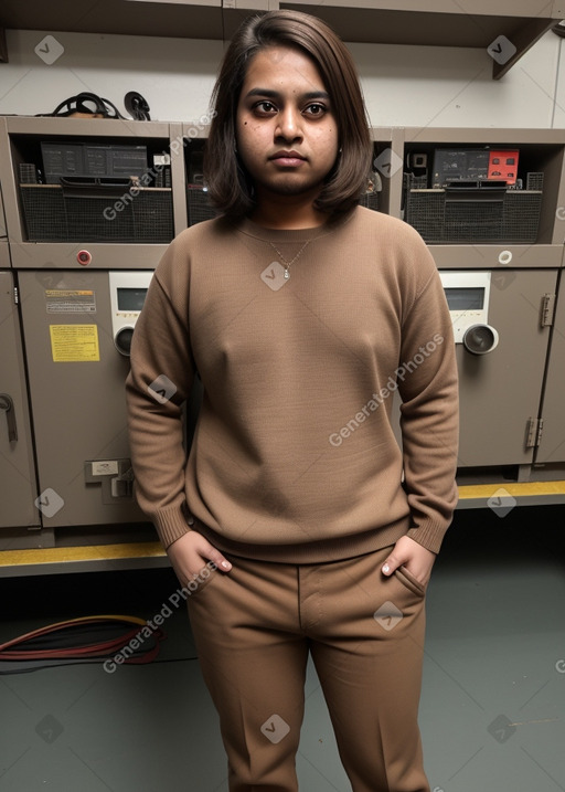 Bangladeshi adult non-binary with  brown hair