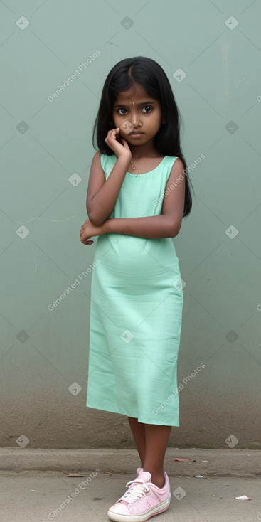 Sri lankan child girl 