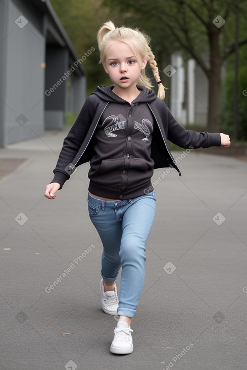 German infant girl with  blonde hair