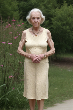 Caucasian elderly female 