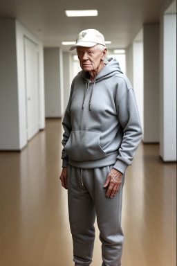 Russian elderly male with  blonde hair