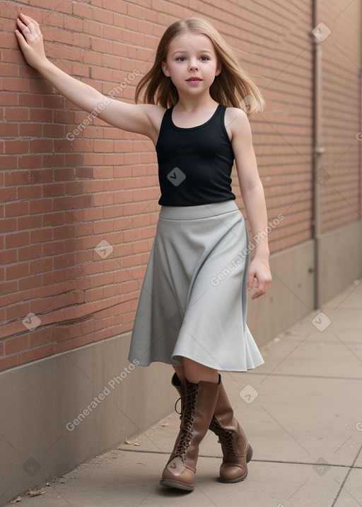 Caucasian child girl 