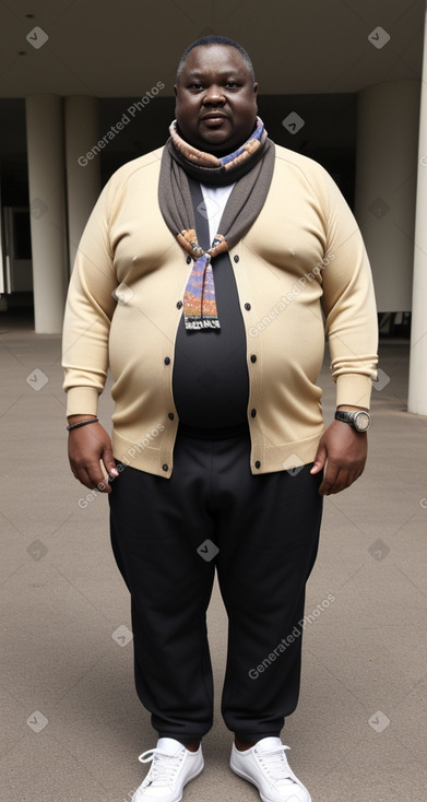 Togolese middle-aged male with  black hair