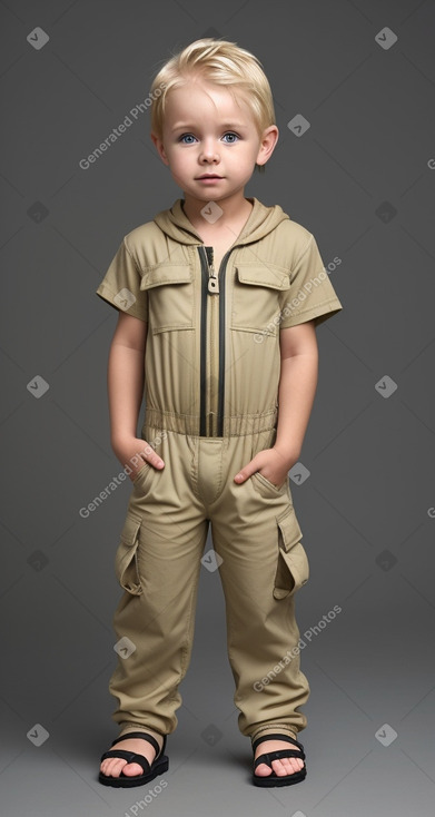 Australian infant boy with  blonde hair