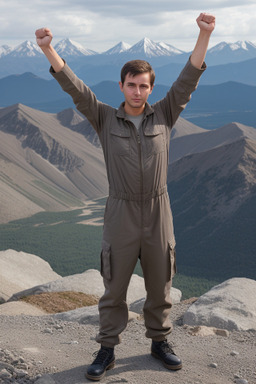 Georgian adult male with  brown hair