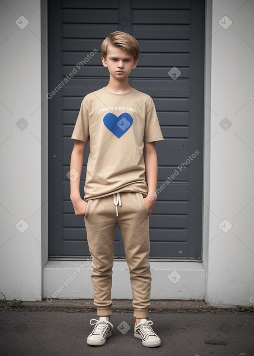 Swedish teenager boy 