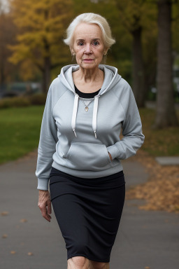 Irish elderly female with  blonde hair