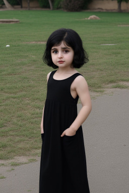 Armenian infant girl with  black hair