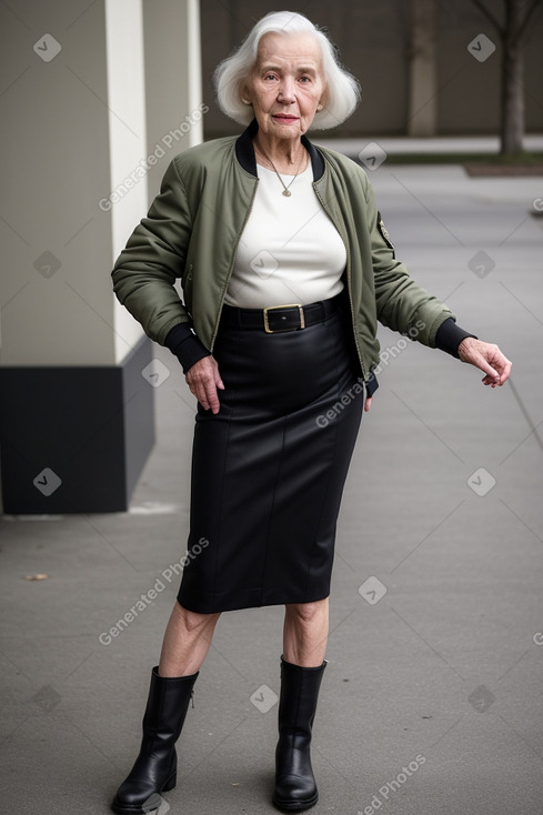 Caucasian elderly female 