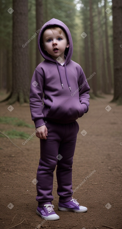 Latvian infant boy with  brown hair