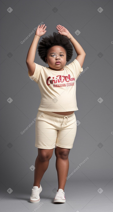 African american child girl 