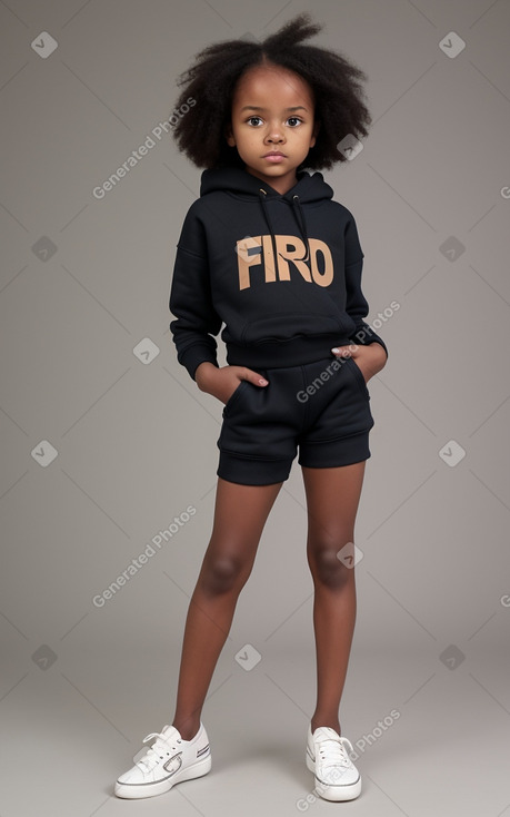 African child girl 