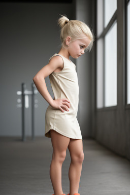 Dutch child girl with  blonde hair