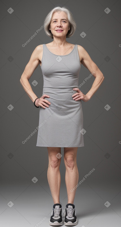 Canadian 45 years female with  gray hair