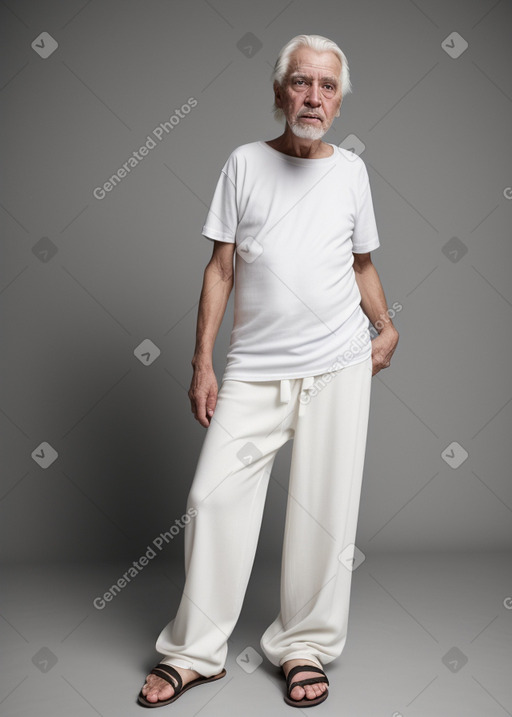 Swedish elderly male with  white hair