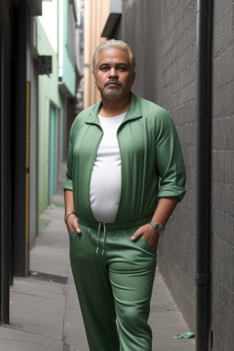 Honduran middle-aged male with  blonde hair