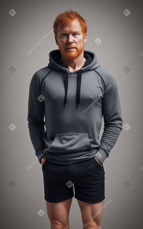 Finnish 45 years male with  ginger hair