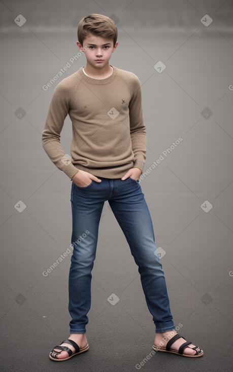 Belgian teenager boy 