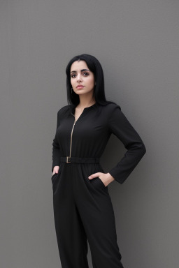 Arab adult female with  black hair