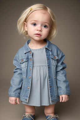 Nigerian infant girl with  blonde hair