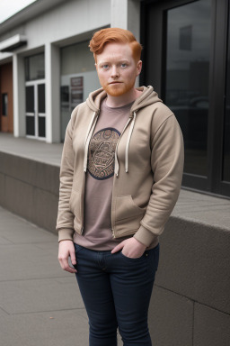 Guatemalan adult non-binary with  ginger hair