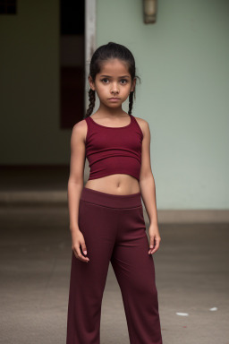 Costa rican child girl 