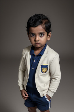 Sri lankan infant boy with  blonde hair