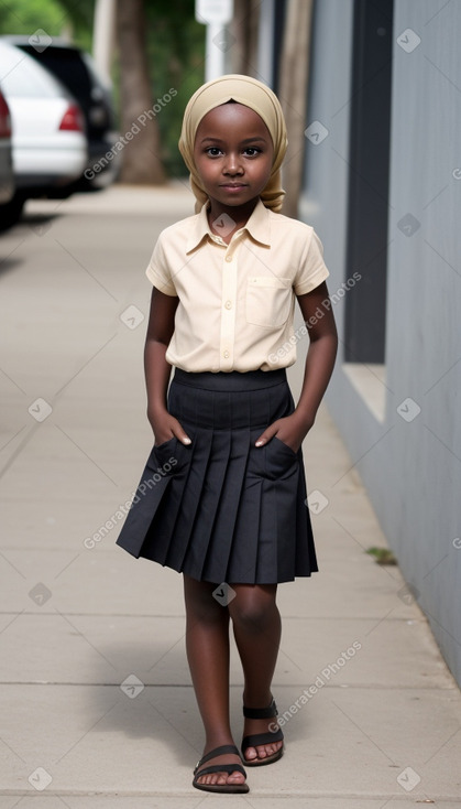 Child female with  blonde hair