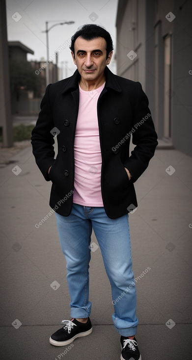 Armenian 45 years male with  black hair