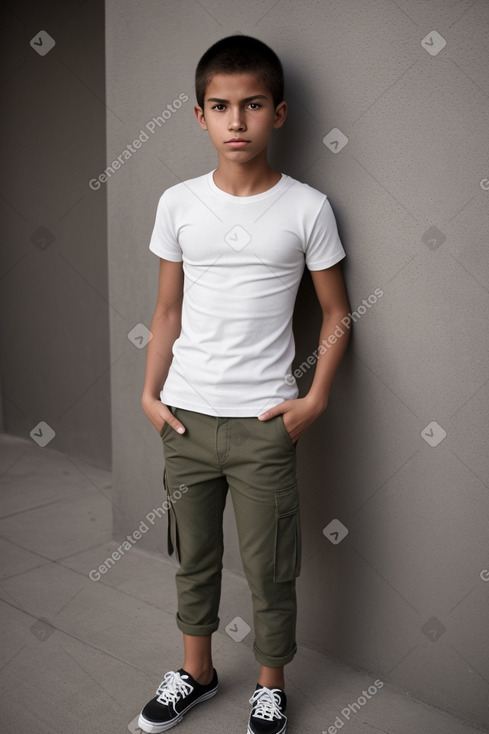 Bolivian teenager boy 