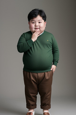 South korean child boy 