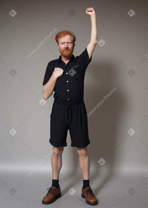 Bahraini middle-aged male with  ginger hair