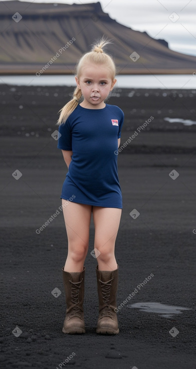 Icelandic child girl 