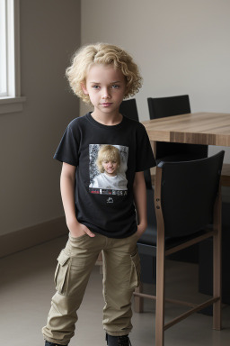 Hungarian child male with  blonde hair