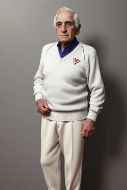 Armenian elderly male with  white hair