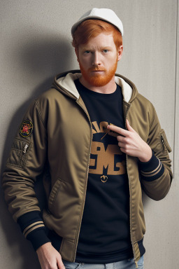 Venezuelan adult male with  ginger hair