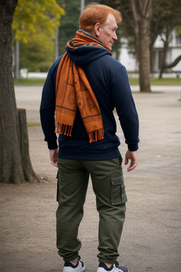 Guatemalan middle-aged male with  ginger hair