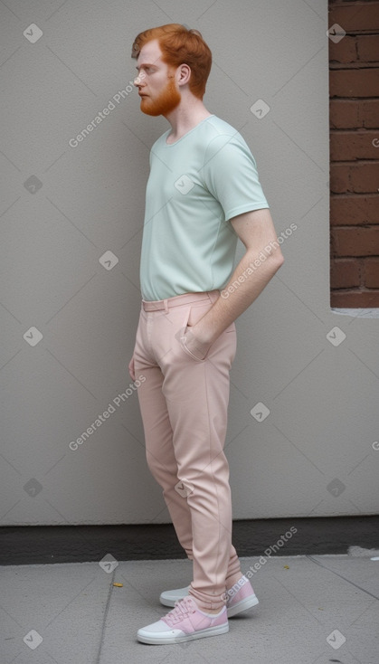 Venezuelan adult male with  ginger hair